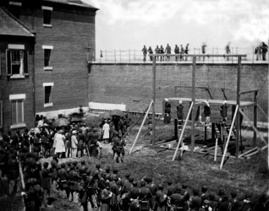 Execution Lincoln assassins photo