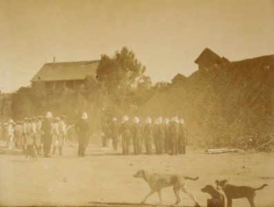Execution of Rainandriamampandry and Ratsimamanga, Madagascar, 1896 (impa-m1601)
