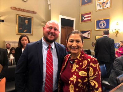 Executive Director of NM Wildlife and Deb Haaland