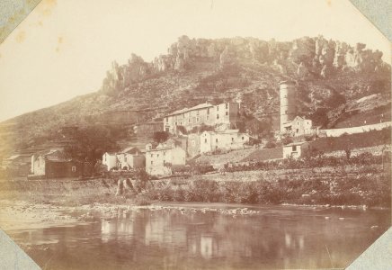 Excursion dans la région des Causses (1892).f76.Montpellier-le-Vieux, La Roque-Sainte-Marguerite