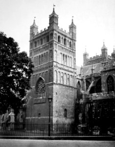 Exeter Cathedral, the Northwest Tower by Francis Bedford