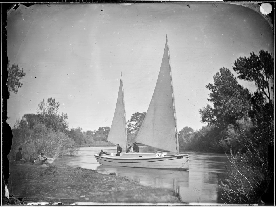 Expedtion Boat. Truckee River, Western Nevada - NARA - 519489