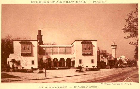 Expo 1931 Tunisie photo