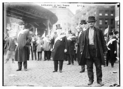 Exporters in Taft Parade, Isaac Lehman (i.e. Lehmann), (New York) LCCN2014682886