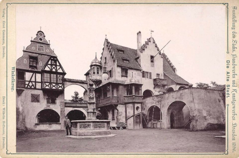 Exposición El casco antiguo posada bella época dresde