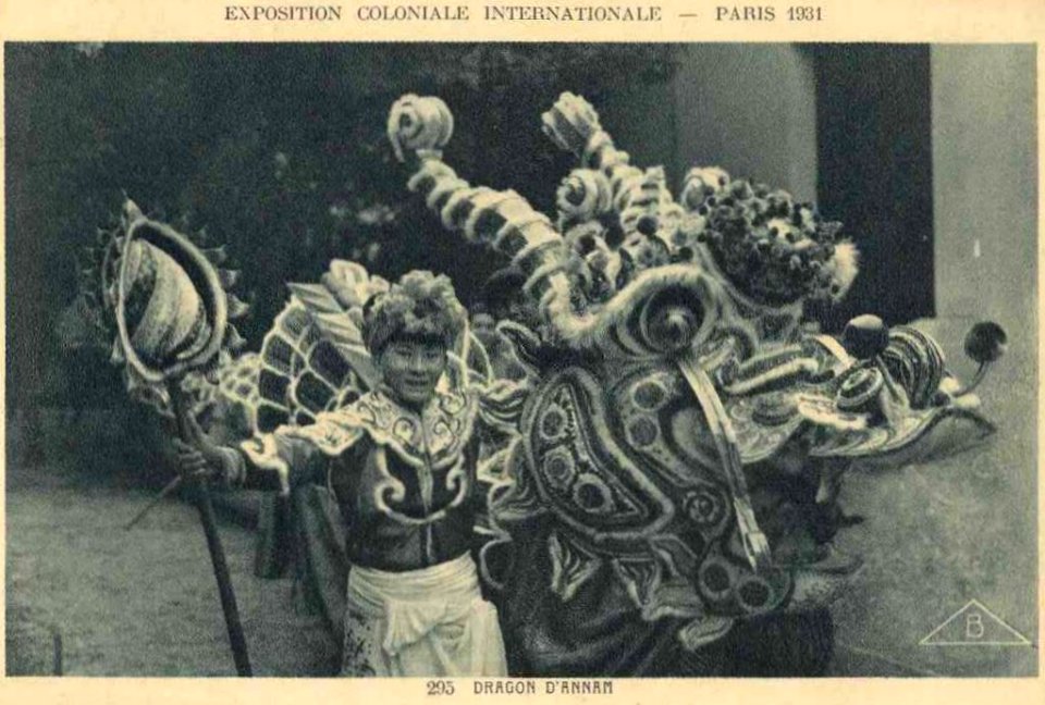 Expo 1931 Dragon annam