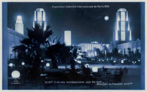 Expo 1931 Info nuit