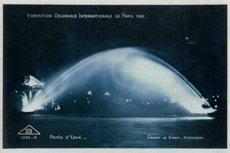 Expo 1931 Pont eau