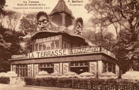 Expo 1931 Terrasse