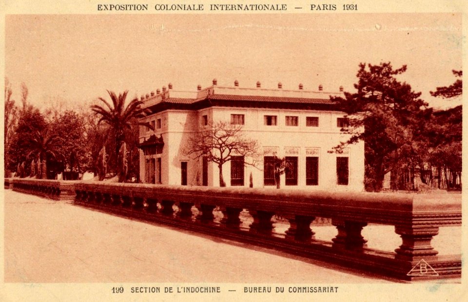 Expo 1931 Commissariat indochine