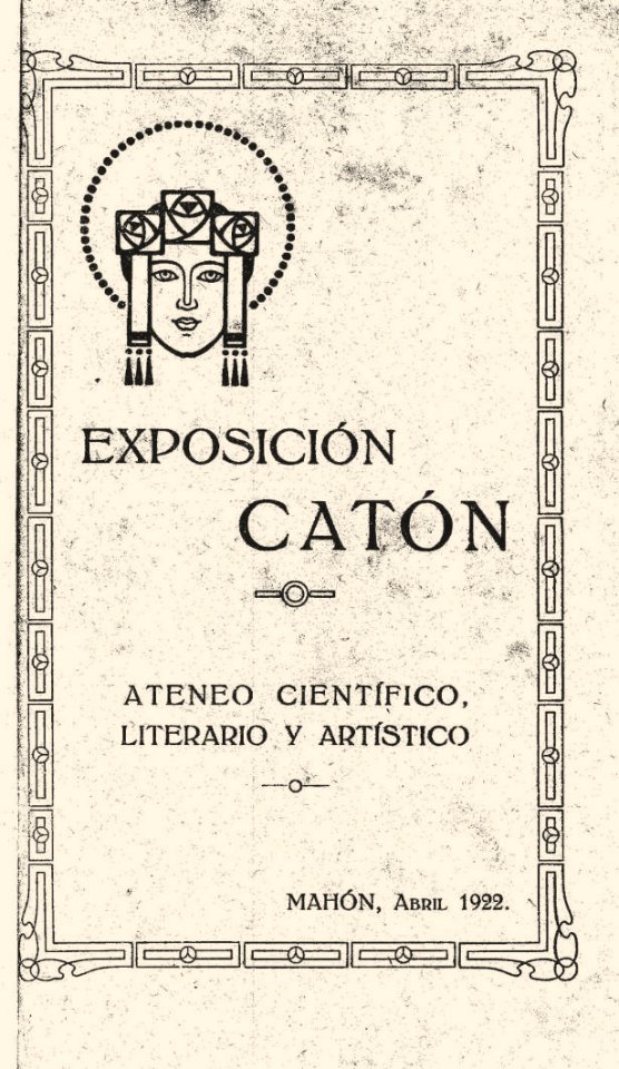 Exposición Mahón abr. 1922