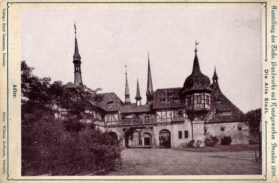 Exposición El casco antiguo centro bella época dresde