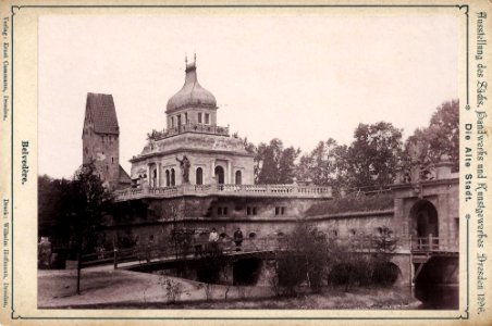 Exposición El casco antiguo fortaleza bella época dresde