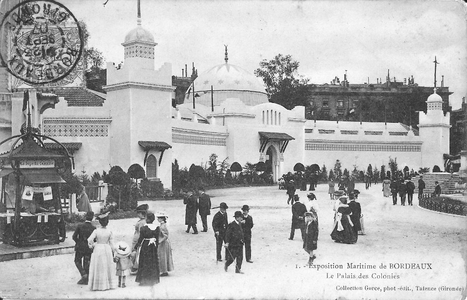 Exposition maritime de Bordeaux-Le Palais des Colonies