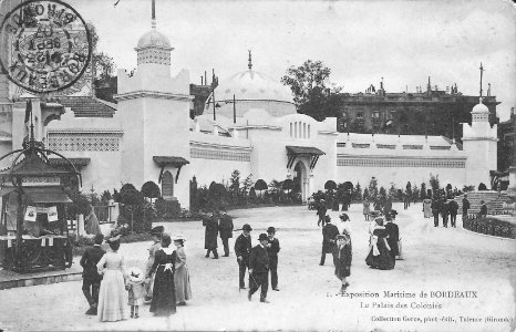 Exposition maritime de Bordeaux-Le Palais des Colonies