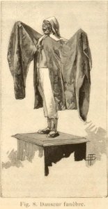 Exposition objets coréens, Le Monde Illustré - 12 - Danseur funèbre
