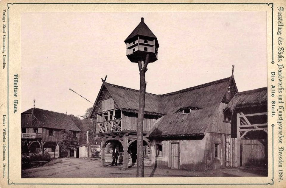 Exposición El casco antiguo casa pillnitz bella época dresde
