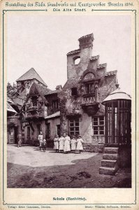 Exposición El casco antiguo escuela bella época dresde