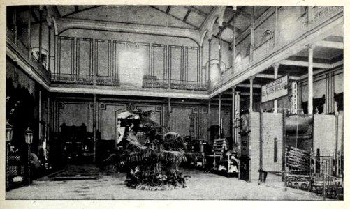 Exposición Nacional de Industrias Modernas, de Franzen, Blanco y Negro, 06-11-1897