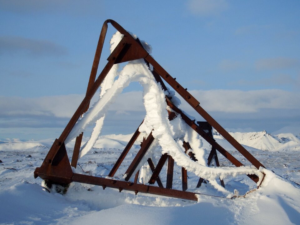 Snow nature landscape