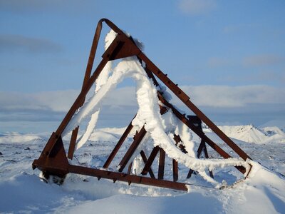 Snow nature landscape