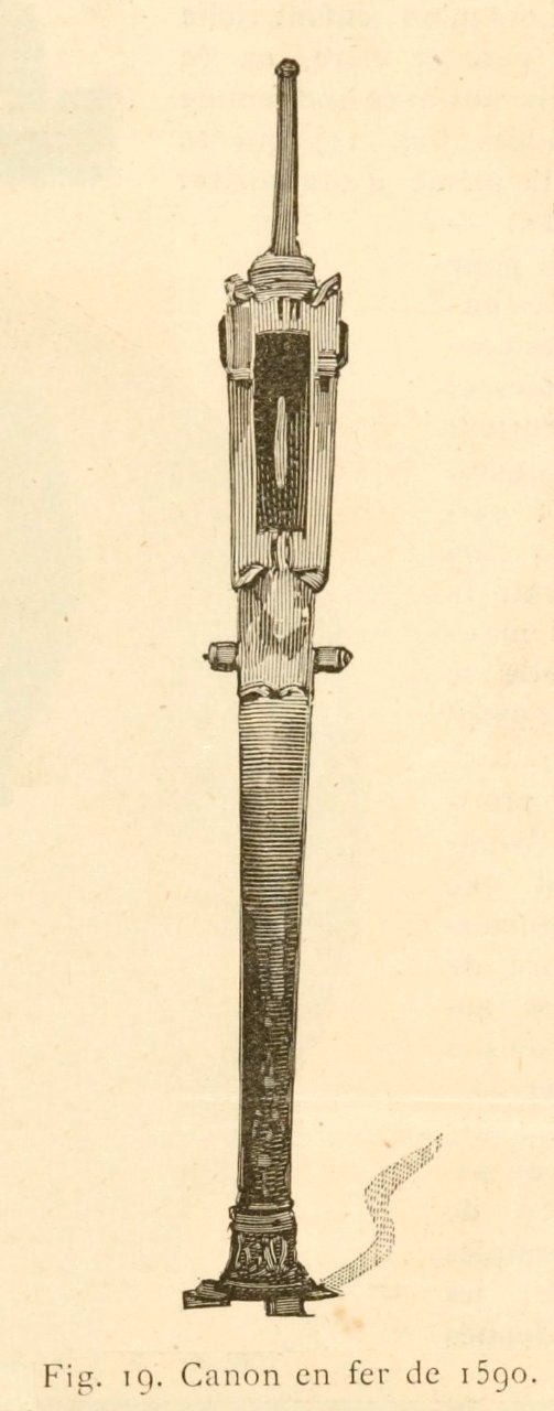Exposition objets coréens, Le Monde Illustré - 03 - Canon en fer de 1590