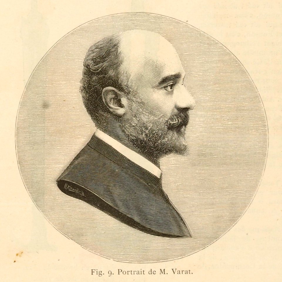 Exposition objets coréens, Le Monde Illustré - 13 - Portrait de Charles Varat