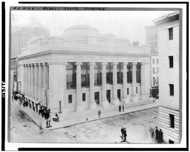 Exterior of Stock Exchange, New York City LCCN95501303 photo