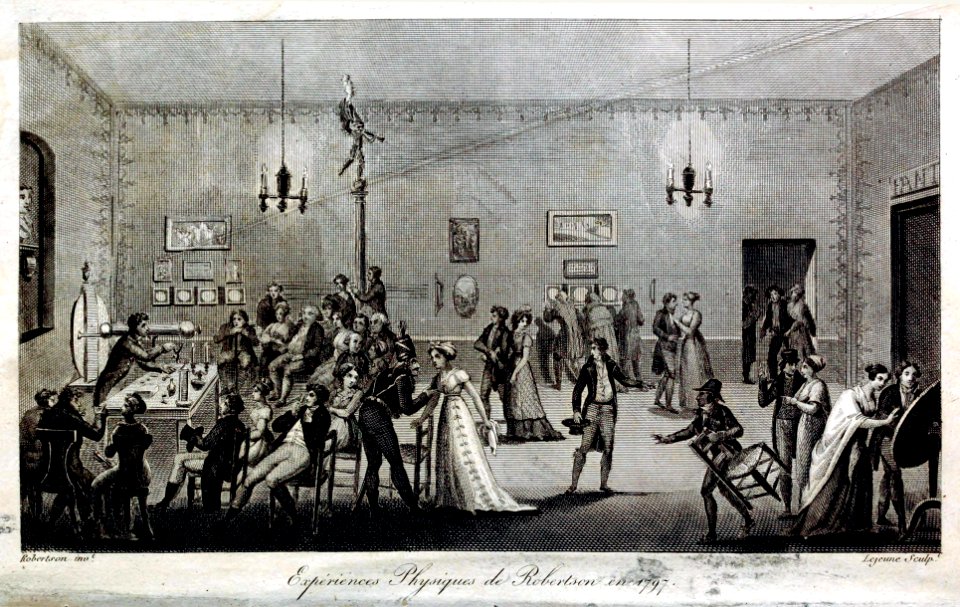 Expériences physiques de Robertson en 1797