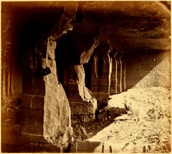 Exterior of Vihara No. 14.—Ajunta