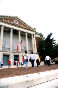 Exterior of a high school