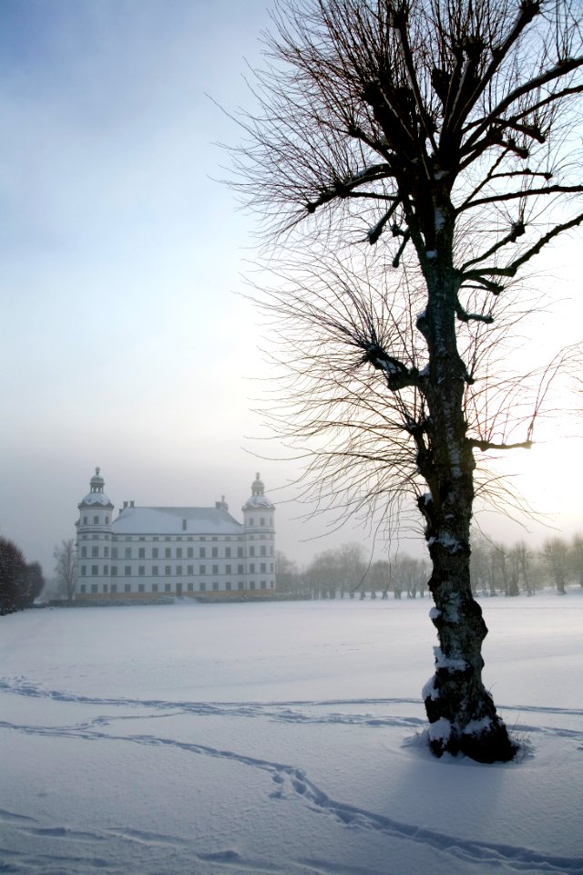 Exteriörbilder. Vinter - Skoklosters slott - 86499