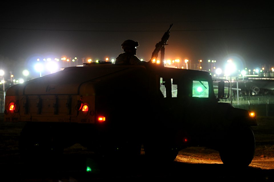 External Security Patrols Joint Task Force Guantanamo at Night DVIDS316508