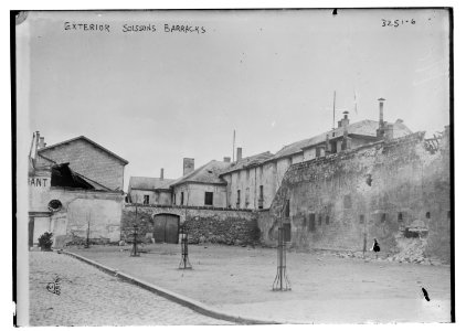 Exterior Soissons Barracks LCCN2014697666