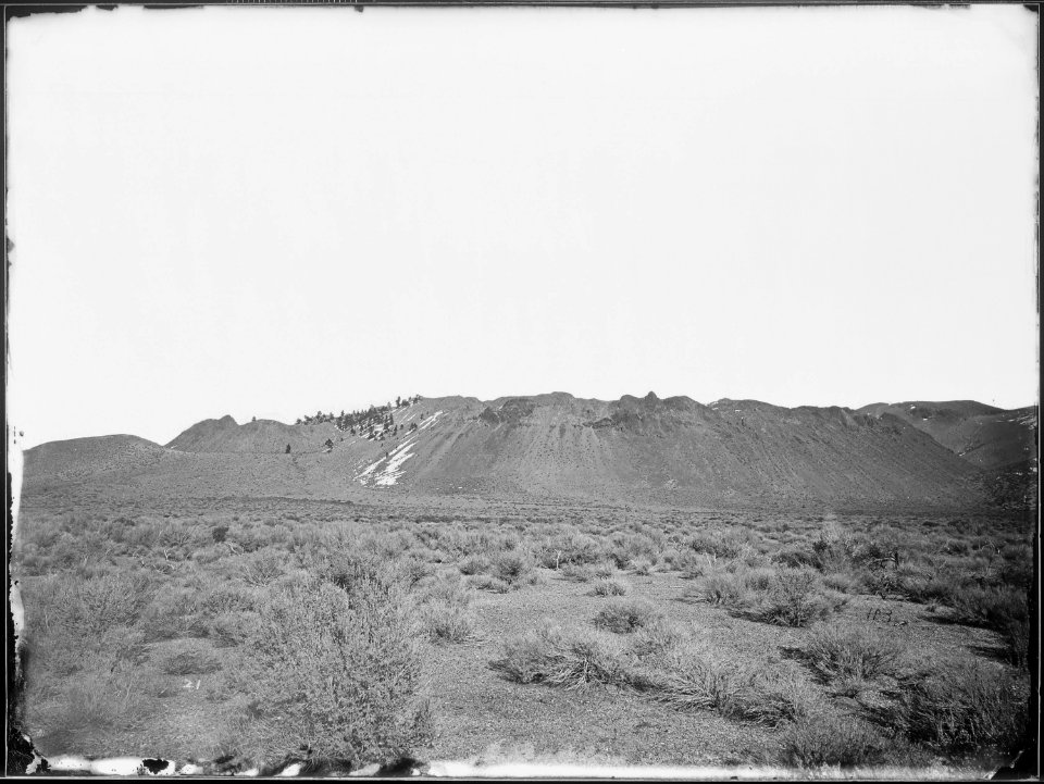 Extinct Volcanoes. Near Mono Lake, California - NARA - 519497