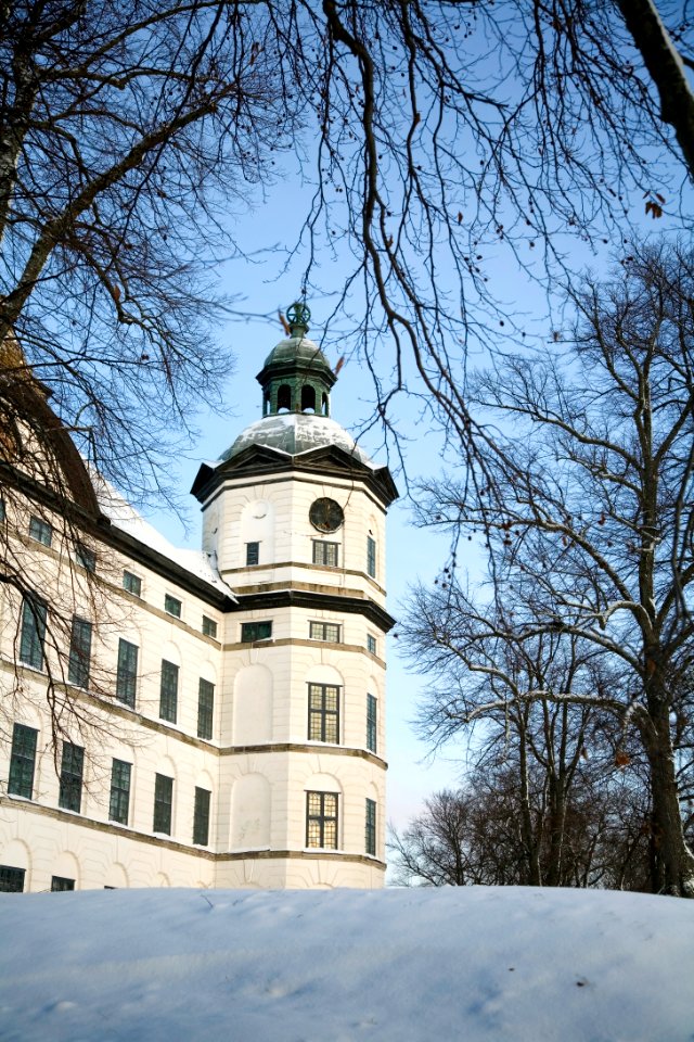 Exteriörbilder. Vinter - Skoklosters slott - 86489