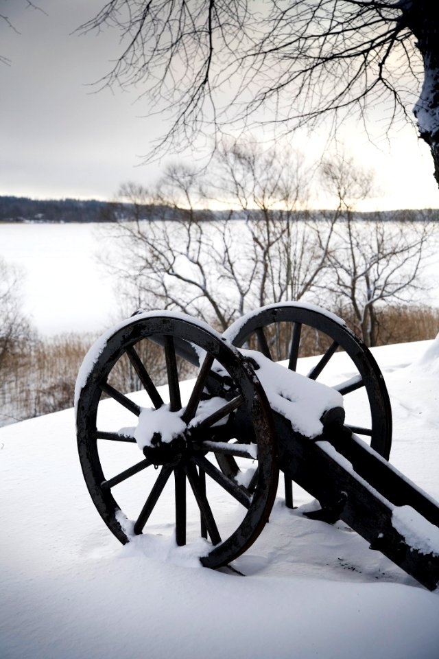 Exteriörbilder. Vinter - Skoklosters slott - 86486