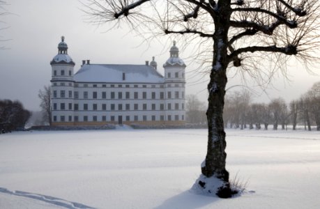 Exteriörbilder. Vinter - Skoklosters slott - 86500