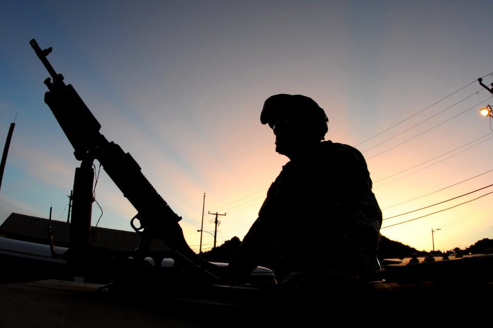 External Security Patrols Joint Task Force Guantanamo at Night DVIDS316509