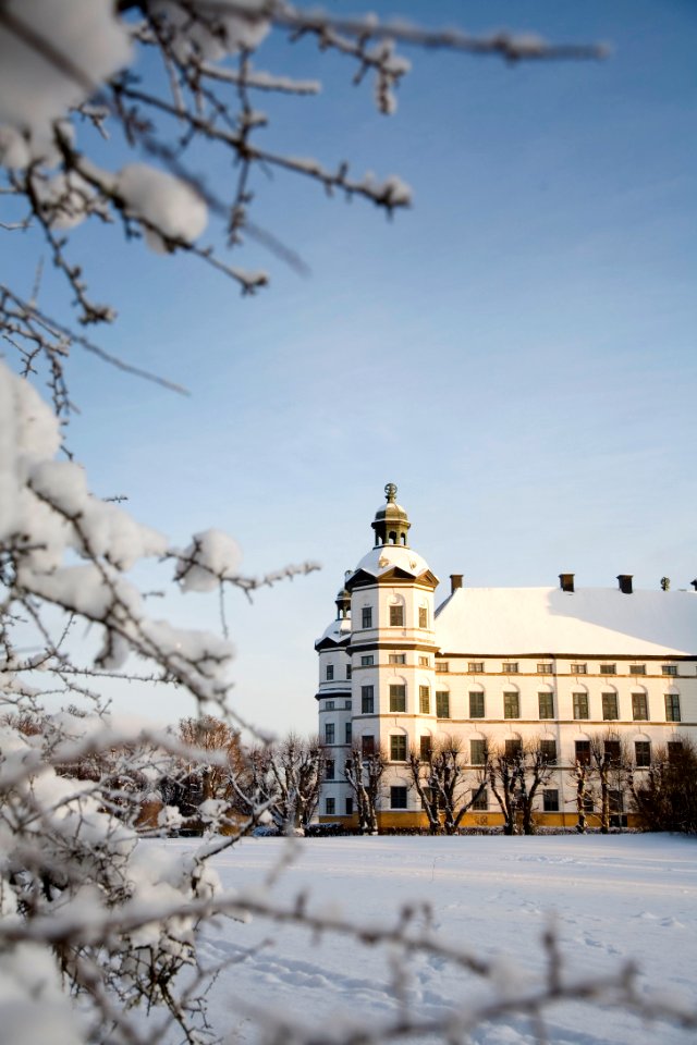 Exteriörbilder. Vinter - Skoklosters slott - 86493