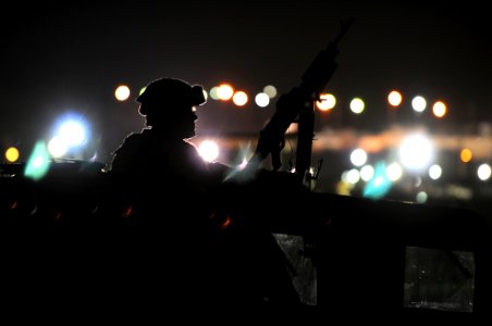 External Security Patrols Joint Task Force Guantanamo at Night DVIDS316510