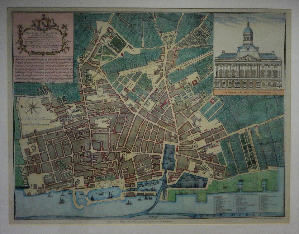 Eyes' 1765 map of Liverpool