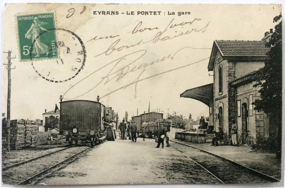 Eyrans - Le-Pontet - Gare 3