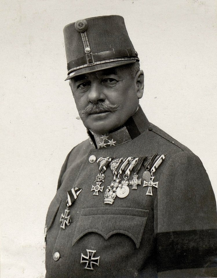 Exzellenz FZM Viktor Graf v. Scheuchenstuel Kommandant der 11.Armee, Trient (BildID 15627186)