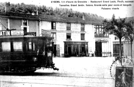 Eybens en 1911, p 82 de L'Isère les 533 communes photo