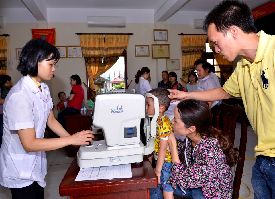 Eye screening for kindergarten children in Quoc Oai district of Hanoi (14310252024)