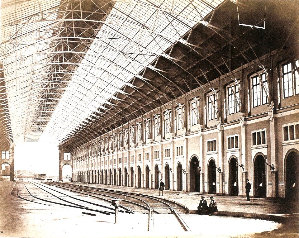 F Brandseph - Zentralbahnhof Schloßstraße, Abfahrtshalle 1867-68 (ZBm169B)