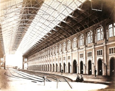 F Brandseph - Zentralbahnhof Schloßstraße, Abfahrtshalle 1867-68 (ZBm169B)