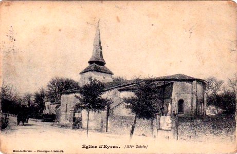 Eyres-Moncube (Landes) - Eglise 3