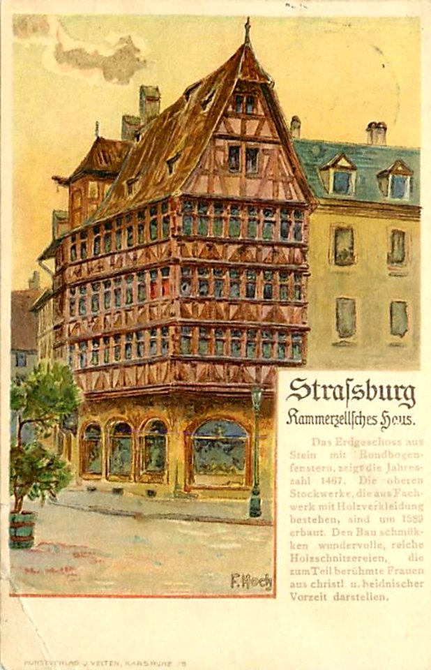 F X Hoch Straßburg Kammerzellsches Haus